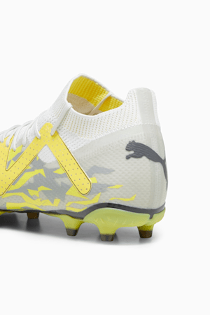 FUTURE PRO FG/AG Men's Soccer Cleats, Sedate Gray-Asphalt-Yellow Blaze, extralarge