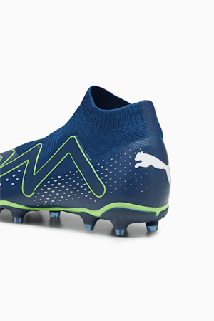 FUTURE MATCH+ LL FG/AG Men's Football Boots, Persian Blue-PUMA White-Pro Green, extralarge-GBR
