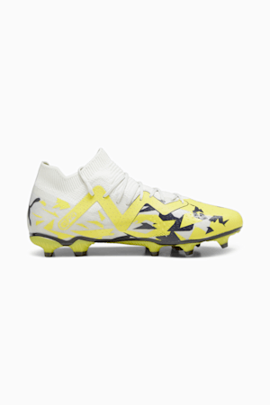 FUTURE MATCH FG/AG Men's Football Boots, Sedate Gray-Asphalt-Yellow Blaze, extralarge-GBR