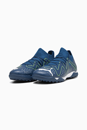 Blue astro turf trainers top