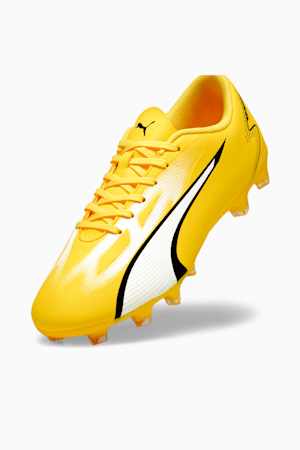ULTRA PLAY FG/AG Men's Football Boots, Yellow Blaze-PUMA White-PUMA Black, extralarge-GBR
