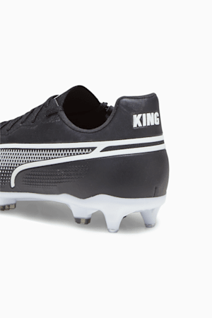 KING PRO MxSG Football Boots, PUMA Black-PUMA White, extralarge-GBR