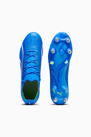 ULTRA ULTIMATE MxSG Men's Football Boots, Ultra Blue-PUMA White-Pro Green, extralarge-GBR