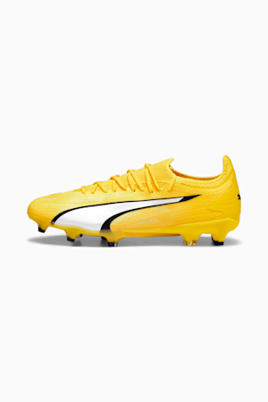 ULTRA ULTIMATE FG/AG Women's Football Boots, Yellow Blaze-PUMA White-PUMA Black, extralarge-GBR