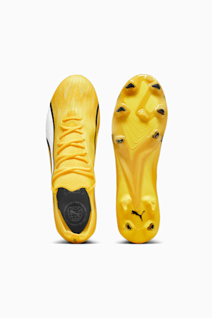 ULTRA ULTIMATE FG/AG Women's Football Boots, Yellow Blaze-PUMA White-PUMA Black, extralarge-GBR