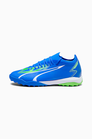 ULTRA MATCH TT Men's Football Boots, Ultra Blue-PUMA White-Pro Green, extralarge-GBR