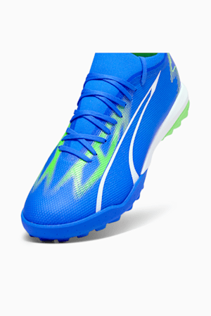 ULTRA MATCH TT Men's Football Boots, Ultra Blue-PUMA White-Pro Green, extralarge-GBR