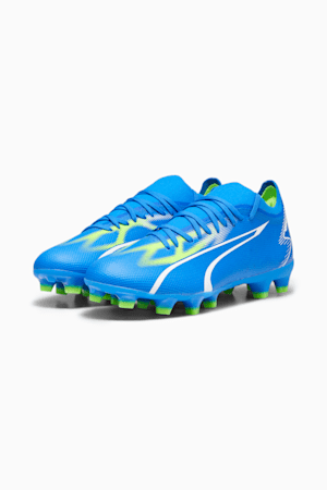 ULTRA MATCH FG/AG Women's Football Boots, Ultra Blue-PUMA White-Pro Green, extralarge-GBR
