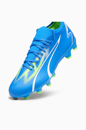 ULTRA MATCH FG/AG Women's Football Boots, Ultra Blue-PUMA White-Pro Green, extralarge-GBR