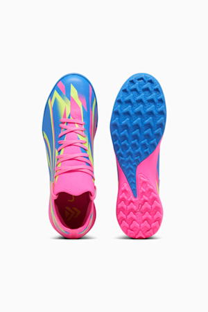 ULTRA MATCH ENERGY TT Football Boots, Luminous Pink-Yellow Alert-Ultra Blue, extralarge-GBR