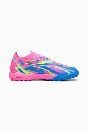 ULTRA MATCH ENERGY TT Football Boots, Luminous Pink-Yellow Alert-Ultra Blue, extralarge-GBR