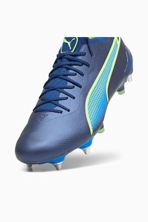 KING ULTIMATE MxSG Football Boots, Persian Blue-Pro Green-Ultra Blue, extralarge-GBR