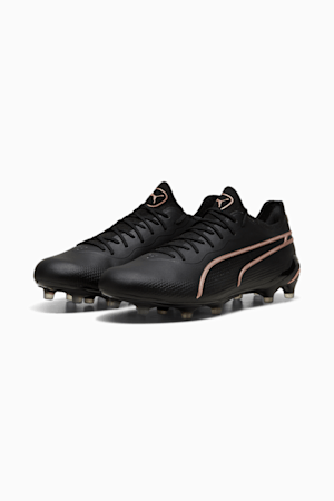 KING ULTIMATE FG/AG Football Boots, PUMA Black-Copper Rose, extralarge-GBR