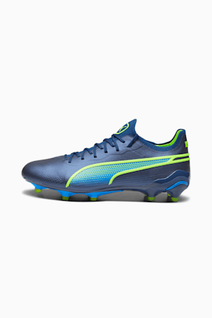 KING ULTIMATE FG/AG Women's Football Boots, Persian Blue-Pro Green-Ultra Blue, extralarge-GBR