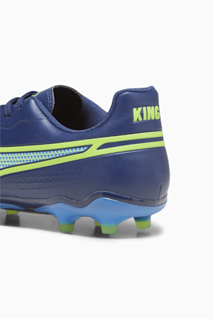 KING MATCH FG/AG Football Boots, Persian Blue-Pro Green-Ultra Blue, extralarge-GBR