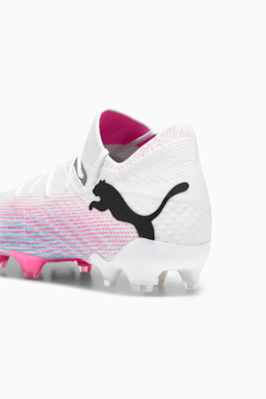 FUTURE 7 ULTIMATE FG/AG Women's Football Boots, PUMA White-PUMA Black-Poison Pink, extralarge-GBR