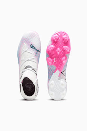 FUTURE 7 ULTIMATE FG/AG Women's Football Boots, PUMA White-PUMA Black-Poison Pink, extralarge-GBR