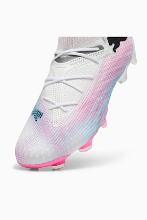 FUTURE 7 ULTIMATE FG/AG Women's Football Boots, PUMA White-PUMA Black-Poison Pink, extralarge-GBR