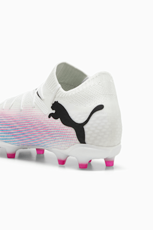 FUTURE 7 PRO FG/AG Football Boots, PUMA White-PUMA Black-Poison Pink, extralarge-GBR