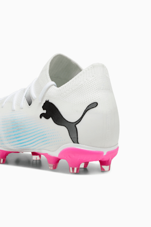 FUTURE 7 MATCH FG/AG Women's Football Boots, PUMA White-PUMA Black-Poison Pink, extralarge-GBR