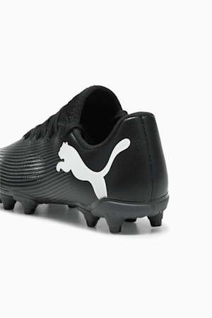 FUTURE 7 PLAY FG/AG Youth Football Boots, PUMA Black-PUMA White, extralarge-GBR