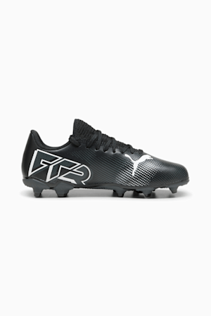 FUTURE 7 PLAY FG/AG Youth Football Boots, PUMA Black-PUMA White, extralarge-GBR