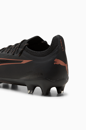 ULTRA ULTIMATE FG/AG Men's Soccer Cleats, PUMA Black-Copper Rose, extralarge