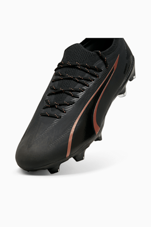 ULTRA ULTIMATE FG/AG Men's Soccer Cleats, PUMA Black-Copper Rose, extralarge