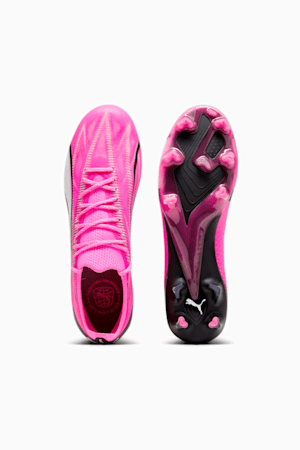 ULTRA ULTIMATE FG/AG Women's Football Boots, Poison Pink-PUMA White-PUMA Black, extralarge-GBR