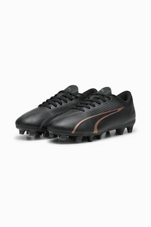 ULTRA PLAY FG/AG Youth Football Boots, PUMA Black-Copper Rose, extralarge-GBR