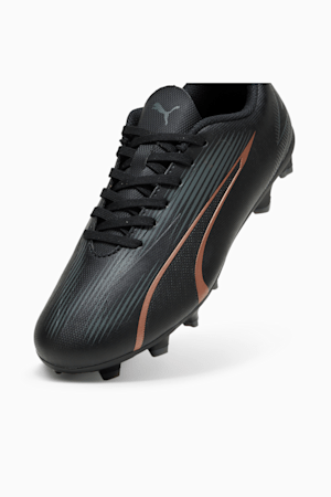 ULTRA PLAY FG/AG Youth Football Boots, PUMA Black-Copper Rose, extralarge-GBR