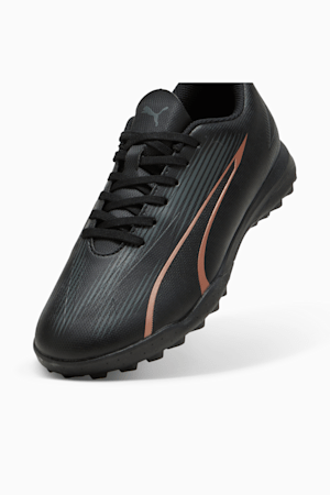 ULTRA PLAY TT Youth Football Boots, PUMA Black-Copper Rose, extralarge-GBR