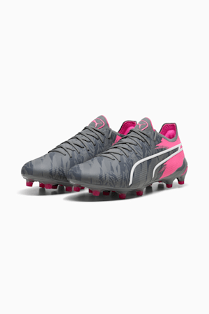 KING ULTIMATE RUSH FG/AG Football Boots, Cool Dark Gray-Strong Gray-Ravish, extralarge-GBR