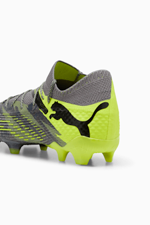 FUTURE 7 ULTIMATE RUSH FG/AG Football Boots, Strong Gray-Cool Dark Gray-Electric Lime, extralarge-GBR