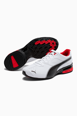 Tazon 6 FM Men's Sneakers, Puma White-Puma Black-Puma Silver, extralarge