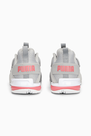 Axelion Mesh Little Kids' Shoes, Cool Light Gray-Loveable-PUMA White, extralarge