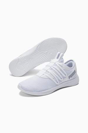 Star Vital Men's Training Shoes, Puma White-Quarry, extralarge