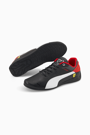 Scuderia Ferrari Drift Cat Delta Motorsport Shoes, Puma Black-Puma White, extralarge-GBR