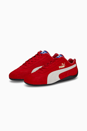 PUMA x SPARCO Speedcat OG Driving Shoes, Ribbon Red-Puma White, extralarge-GBR