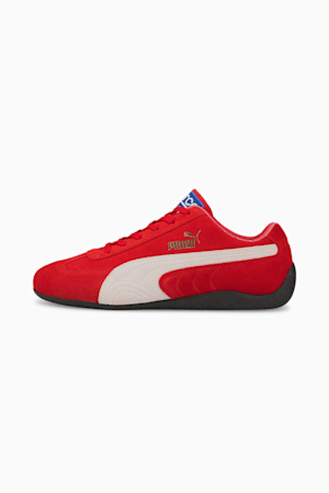 PUMA x SPARCO Speedcat OG Driving Shoes, Ribbon Red-Puma White, extralarge-GBR