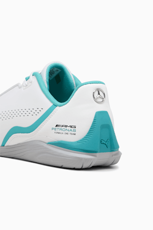Mercedes-AMG Petronas Formula 1® Drift Cat Decima Motorsport Shoes, PUMA White-Spectra Green, extralarge-GBR