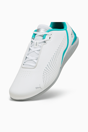 Mercedes-AMG Petronas Formula 1® Drift Cat Decima Motorsport Shoes, PUMA White-Spectra Green, extralarge-GBR