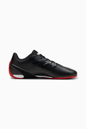 Scuderia Ferrari Carbon Cat Men's Driving Shoes, PUMA Black-PUMA White-Rosso Corsa, extralarge