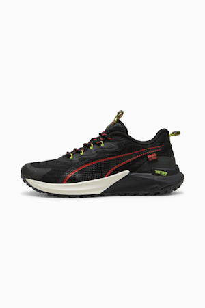 Souliers de course en sentier Fast-Trac NITRO 2 Femme, PUMA Black-Active Red-Lime Pow, extralarge