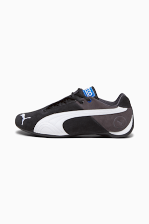 PUMA x SPARCO Future Cat OG Driving Shoes, PUMA Black-PUMA White-Dark Coal, extralarge