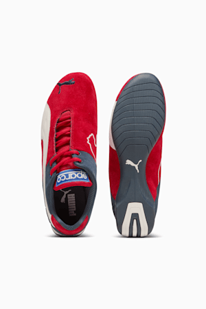 PUMA x SPARCO Future Cat OG Driving Shoes, Fast Red-PUMA White-Dark Night, extralarge