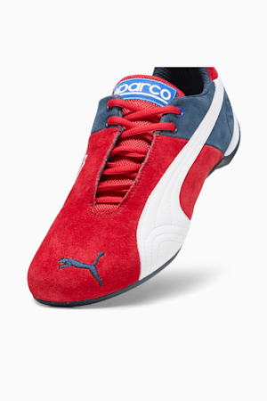 PUMA x SPARCO Future Cat OG Driving Shoes, Fast Red-PUMA White-Dark Night, extralarge-GBR