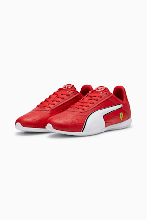 Scuderia Ferrari Tune Cat Driving Shoes, Rosso Corsa-PUMA White, extralarge-GBR