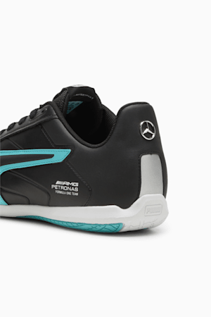 Mercedes-AMG Petronas Motorsport Tune Cat Driving Shoes, PUMA Black-Sheen Green, extralarge-GBR