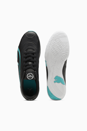 Mercedes-AMG Petronas Motorsport Tune Cat Driving Shoes, PUMA Black-Sheen Green, extralarge-GBR